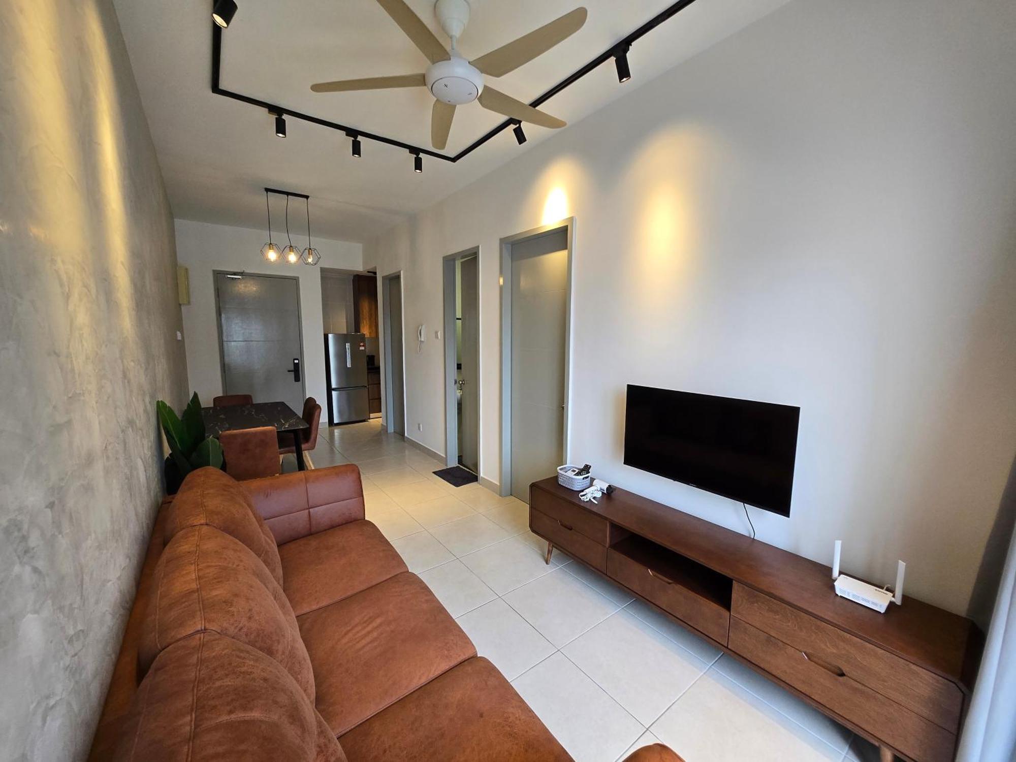 Cozy 2 Bedrooms 4 Pax Menjalara Near Desa Park City 吉隆坡 外观 照片